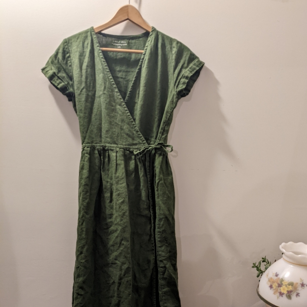 RESERVED Simply Grey Dress (Kirsten)